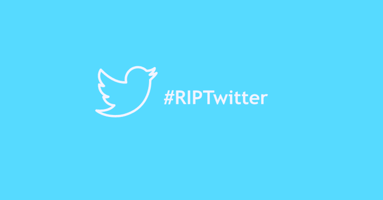 #RIPTwitter