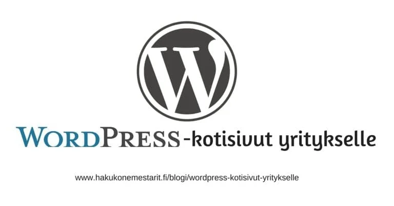 WordPress-kotisivut yritykselle