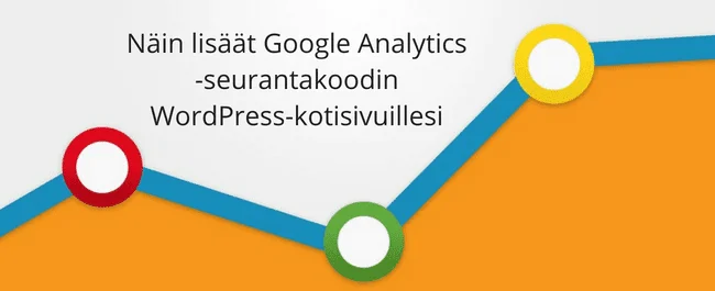 Google Analytics WordPress-kotisivuille