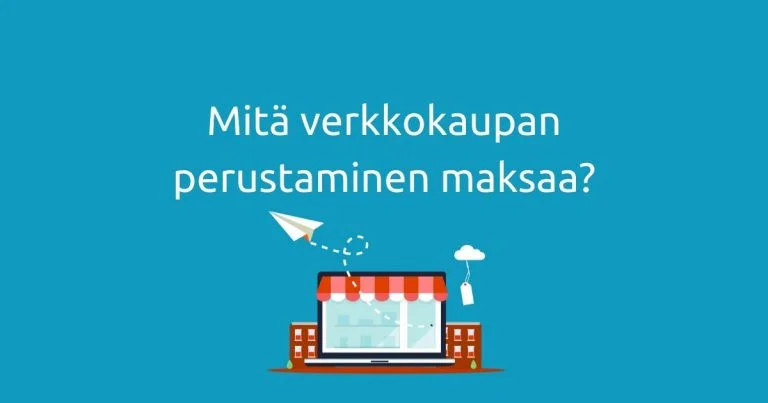 Mitä verkkokaupan perustaminen maksaa?