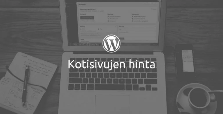 WordPress-kotisivujen hinta