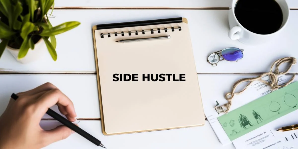 Side hustle ideoita.