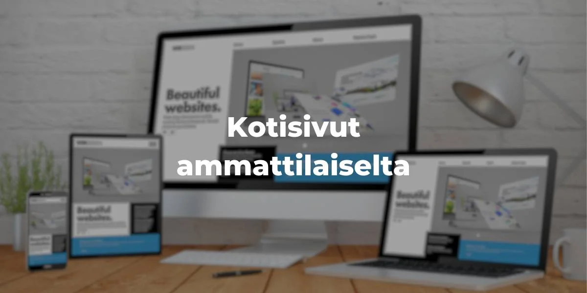 WordPress-kotisivut ammattilaiselta.